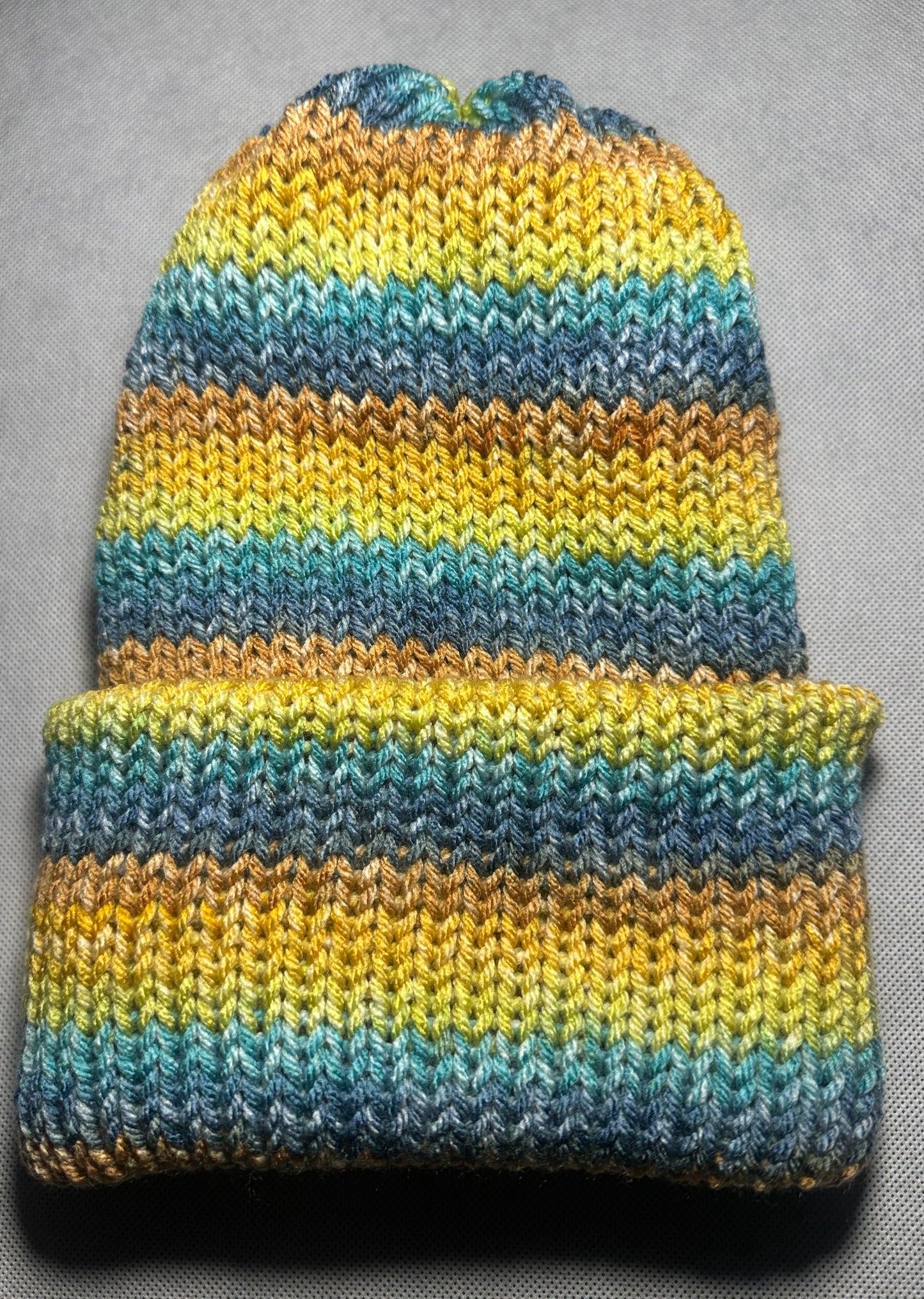 Large knitted beanie